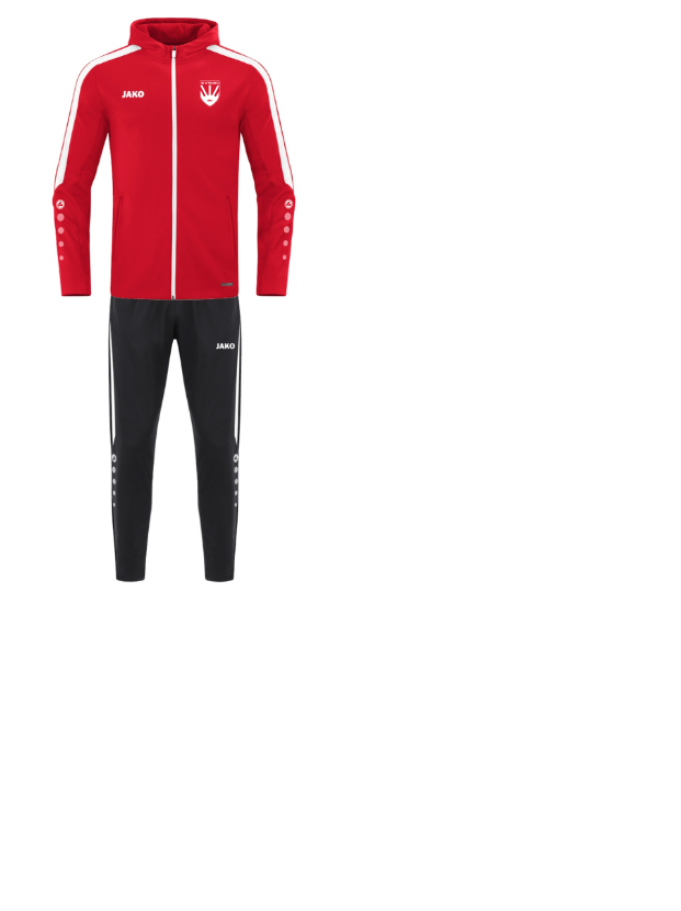 Jako Trainingsanzug Polyester mit Kapuze inkl. Logo